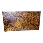 Tavolo Stile Chippendale Dipinto leopardo - Primi Anni '900 - Legno di faggio Massello - immagine 2