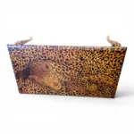 Tavolo Stile Chippendale Dipinto leopardo - Primi Anni '900 - Legno di faggio Massello - immagine 15